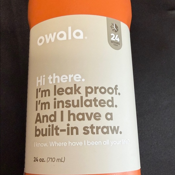 Owala 24oz Insulated Stainless Steel Free Sip Spout Water Bottle - Sand Storm - Picture 2 of 12